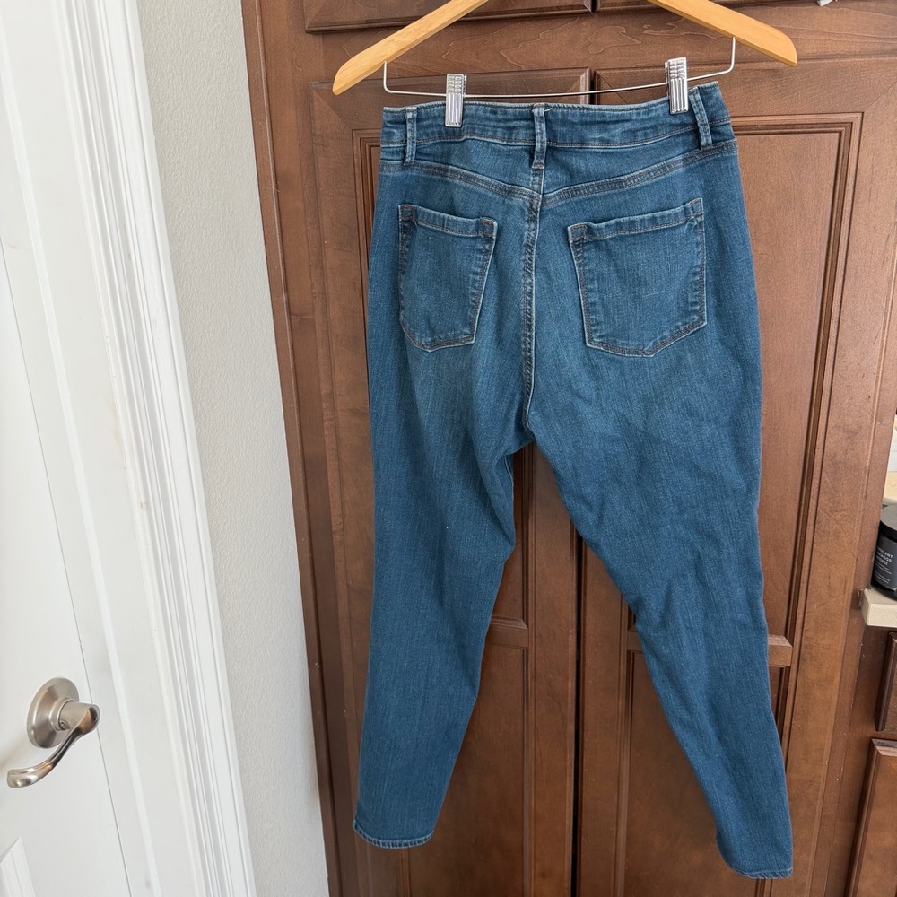 LOFT High Rise Denim Jeans - Picture 3 of 4
